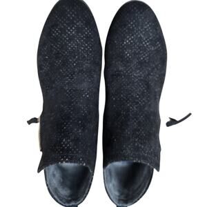 Dr. Scholl's Lifestyles Black Zip Ankle Boots Women's Comfort Size 8.5M